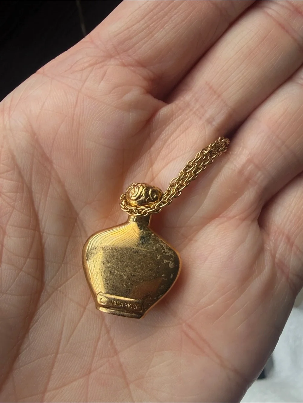 Nina Ricci Gold Pendant Necklace - Women Jewelry